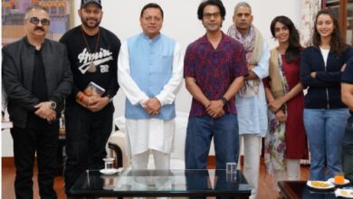 सीएम से मिले अभिनेता राजकुमार राव