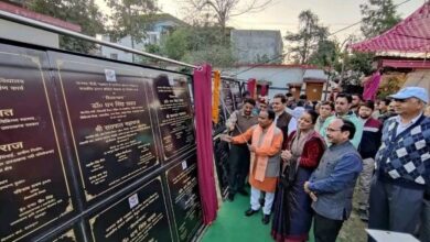 विभागीय मंत्री ने 30 कलस्टर विद्यालयों का किया शिलान्यास