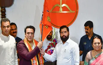 शिवसेना में शामिल हुए अभिनेता गोविंदा, इस सीट से लड़ सकते हैं चुनाव