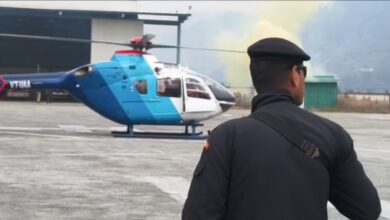 मुख्यमंत्री पुष्कर सिंह धामी चिन्यालीसौड़ हवाई पट्टी पहुंचे, ‘जन–जन की सरकार, जन–जन के द्वार’ कार्यक्रम में करेंगे शिरकत