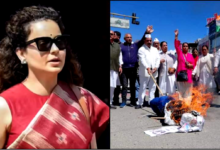 उत्तराखंड: कंगना रनौत के विवादास्पद बयान से गरमाया सियासी माहौल, देहरादून में कांग्रेस का प्रदर्शन