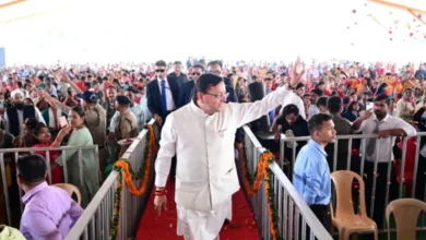 मुख्यमंत्री धामी ने सोमवार को सरकार के चार वर्ष पूरा होने पर परेड ग्राउंड में आयोजित 4 साल बेमिसाल कार्यक्रम को संबोधित किया